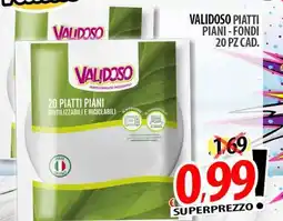 Il Genio Supermercato Validoso piatti piani - fondi offerta