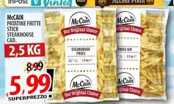 Il Genio Supermercato Mccain patatine fritte stick steakhouse offerta
