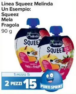 Carrefour Express Linea Squeez Melinda Un Esempio: Squeez Mela Fragola offerta