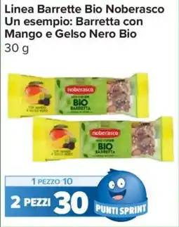 Carrefour Express Linea Barrette Bio Noberasco Un esempio: Barretta con Mango e Gelso Nero Bio offerta