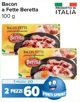 Carrefour Express Bacon a Fette Beretta offerta
