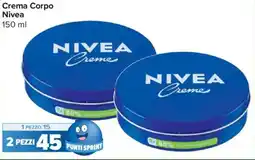 Carrefour Express Crema Corpo Nivea offerta