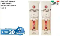 Carrefour Express Pasta di Semola La Molisana Formati Assortiti offerta