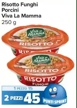 Carrefour Express Risotto Funghi Porcini Viva La Mamma offerta
