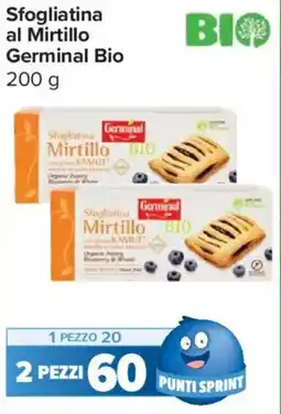 Carrefour Express Sfogliatina al Mirtillo Germinal Bio offerta