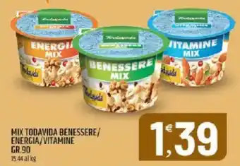 Mix todavida benessere/ energia/vitamine