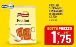 Ard Discount Frollini sfornasole con granelli di zucchero offerta