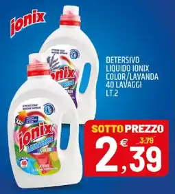 Ard Discount Detersivo liquido ionix color/lavanda offerta