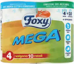 MD Discount CARTA IGIENICA 4 ROTOLI MEGA offerta