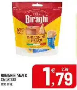 Ard Discount Biraghini snack x6 offerta
