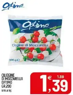 Ard Discount Ciliegine di mozzarella OPTIMO offerta