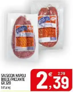 Ard Discount Salsiccia napoli dolce piccante offerta