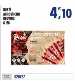 Adhoc Rustì arrosticini diovino offerta