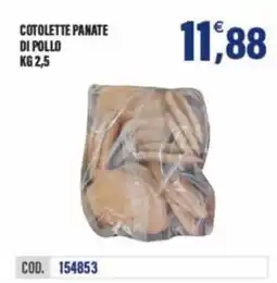 Adhoc Cotolette panate di pollo offerta