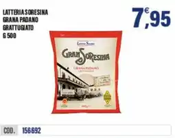 Adhoc Latteria soresina grana padano grattugiato offerta