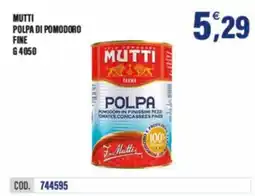 Adhoc Mutti polpa di pomodoro fine offerta