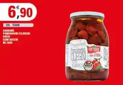 Adhoc Carbone pomodorini ciliegini rossi semi secchi offerta