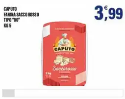 Adhoc Caputo farina sacco rosso tipo "00" offerta