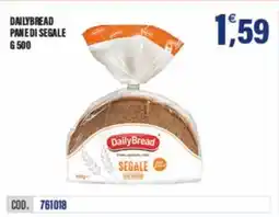 Adhoc Dailybread pane di segale offerta