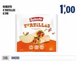 Adhoc Roberto 4 tortillas offerta
