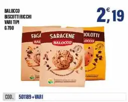 Adhoc Balocco biscotti ricchi offerta