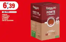 Adhoc Toraldo caffè forte e cremoso con kit accessori offerta