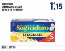 Adhoc Sogni d'oro camomilla setacciata offerta