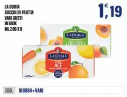 Adhoc La doria succhi di frutta offerta