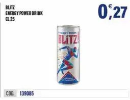 Adhoc Blitz energy power drink offerta