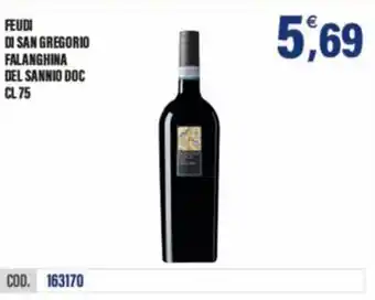 Adhoc Feudi di san gregorio falanghina del sannio doc offerta