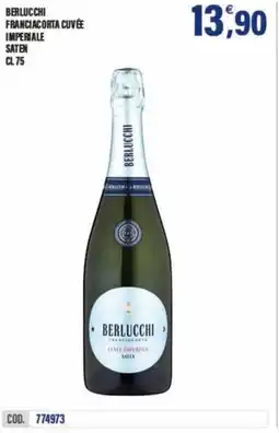 Adhoc Berlucchi franciacorta cuvée imperiale saten offerta