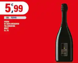 Adhoc Feudi di san gregorio falanghina brut offerta