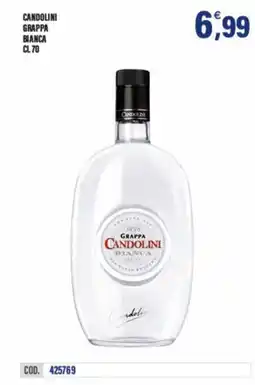 Adhoc Candolini grappa bianca offerta