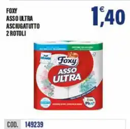 Adhoc Foxy asso ultra asciugatutto offerta