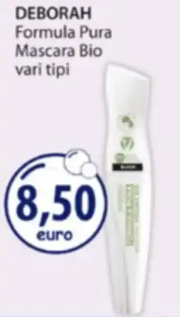 Acqua & Sapone DEBORAH Formula Pura Mascara Bio offerta