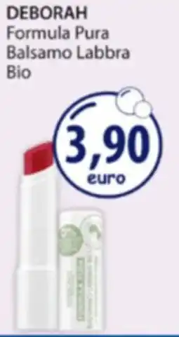 Acqua & Sapone DEBORAH Formula Pura Balsamo Labbra Bio offerta