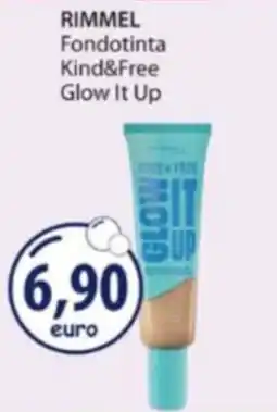 Acqua & Sapone RIMMEL Fondotinta Kind&Free Glow It Up offerta