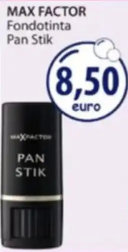 Acqua & Sapone MAX FACTOR Fondotinta Pan Stik offerta