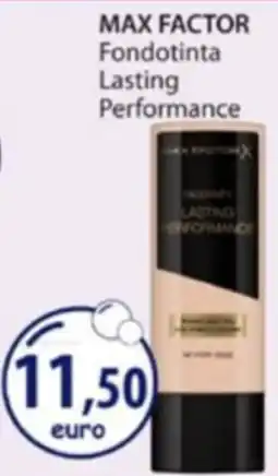 Acqua & Sapone MAX FACTOR Fondotinta Lasting Performance offerta