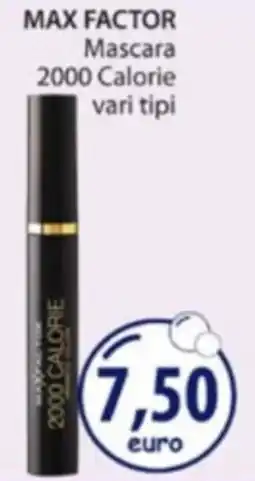 Acqua & Sapone MAX FACTOR Mascara 2000 Calorie offerta