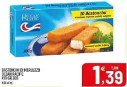 Ard Discount Bastoncini di merluzzo ocean pacific x10 offerta
