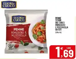 Ard Discount Penne tesori del cuoco pomodoro e mozzarella offerta