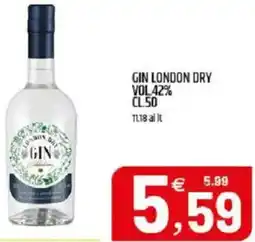 Ard Discount Gin london dry vol42% offerta