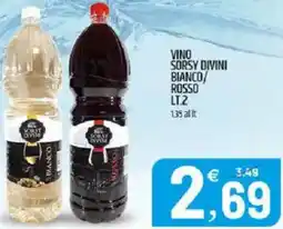 Ard Discount Vino sorsy divini bianco/ rosso offerta