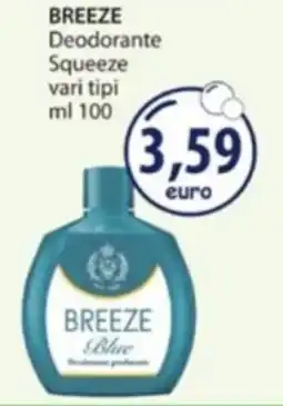 Acqua & Sapone Breeze deodorante squeeze offerta
