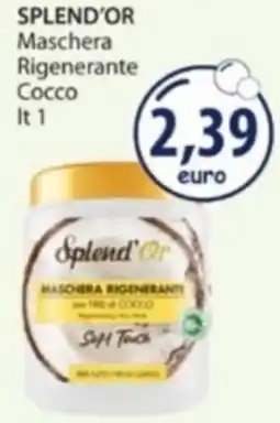 Acqua & Sapone SPLEND'OR Maschera Rigenerante Cocco offerta