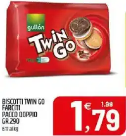 Ard Discount Biscotti twin go farciti pacco doppio offerta