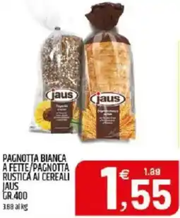 Ard Discount Pagnotta bianca a fette/pagnotta rustica ai cereali JAUS offerta