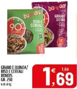Ard Discount Grano e quinoa/ riso e cereali BONDIS offerta