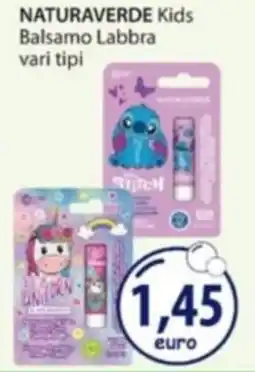 Acqua & Sapone NATURAVERDE Kids Balsamo Labbra offerta